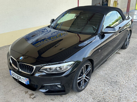 BMW Serie 2 CABRIOLET 230IA 252 M SPORT CLIMATISATION AUTOMATIQUE GPS 2018 occasion &Eacute;cuelles 77250
