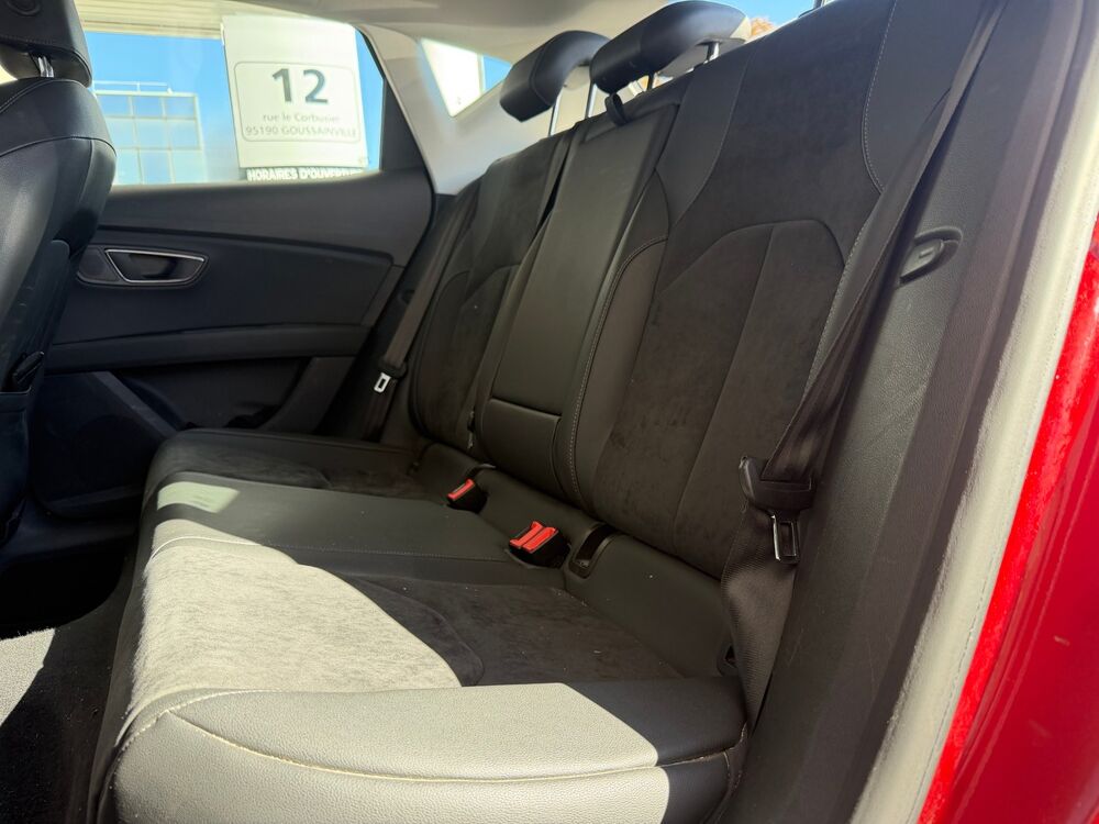 Leon III Xcellence 1.6 TDI DSG7 116 cv - Si&egrave;ges en cuir & Alcanta 2017 occasion 95190 Goussainville