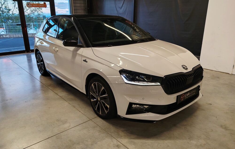 Fabia 1.5 TSI 150Ch MONTE CARLO DSG7 CARPLAY / TOIT PANO / CAMERA 2023 occasion 34500 B&eacute;ziers