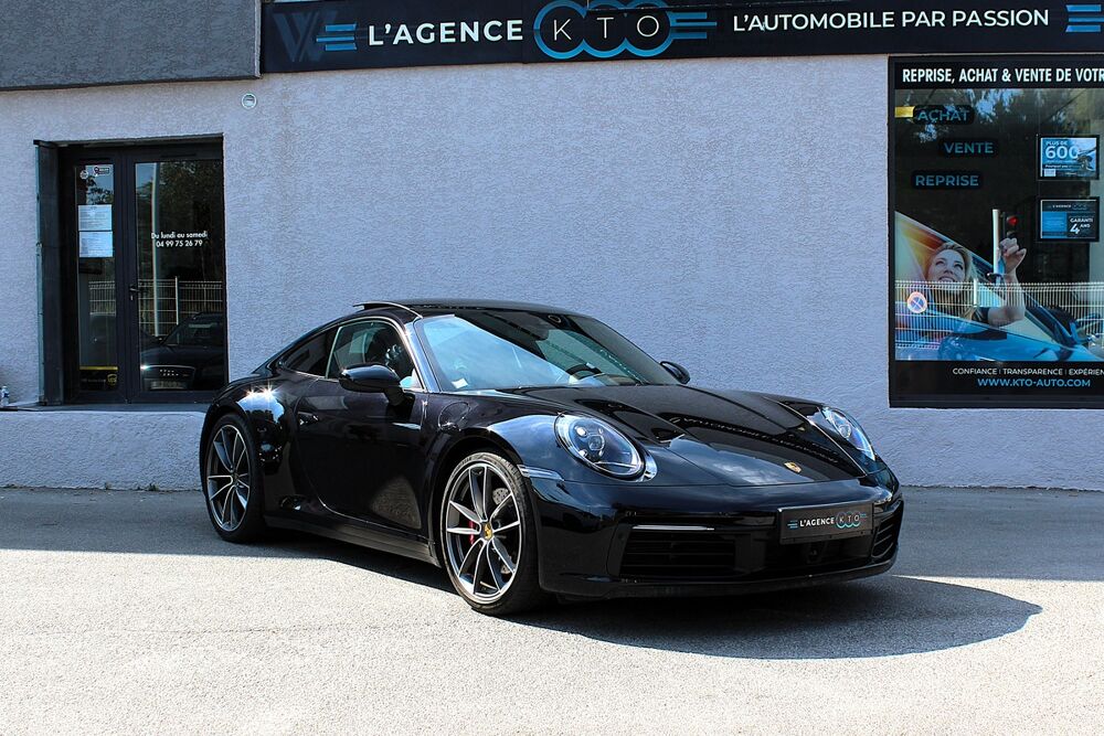 911 CARRERA S TYPE 992 COUPE 3.0 DFI 450 ch PDK 7 - TOUT CUIR CL 2019 occasion 34430 Saint-Jean-de-V&eacute;das