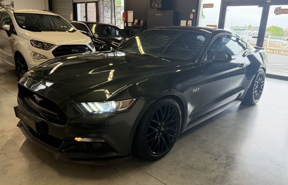 Mustang FASTBACK 5.0 V8 422CH / PACK PREMIUM / Entretiens Ford 2016 occasion 34500 B&eacute;ziers