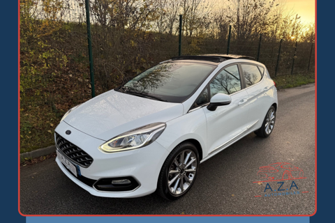 Ford Fiesta 1.5 TDCI 85 BVM6 VIGNALE LEDS CUIR CAMERA TOIT OUVRANT ENTRE 2018 occasion AUBERGENVILLE 78410
