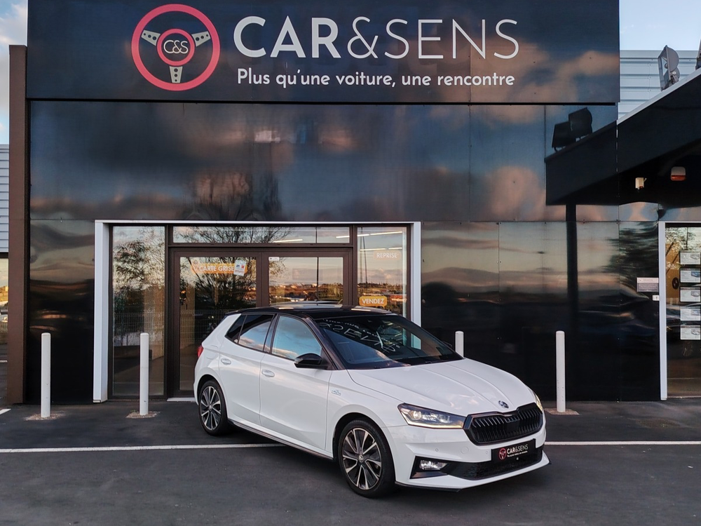 Fabia 1.5 TSI 150Ch MONTE CARLO DSG7 CARPLAY / TOIT PANO / CAMERA 2023 occasion 34500 B&eacute;ziers