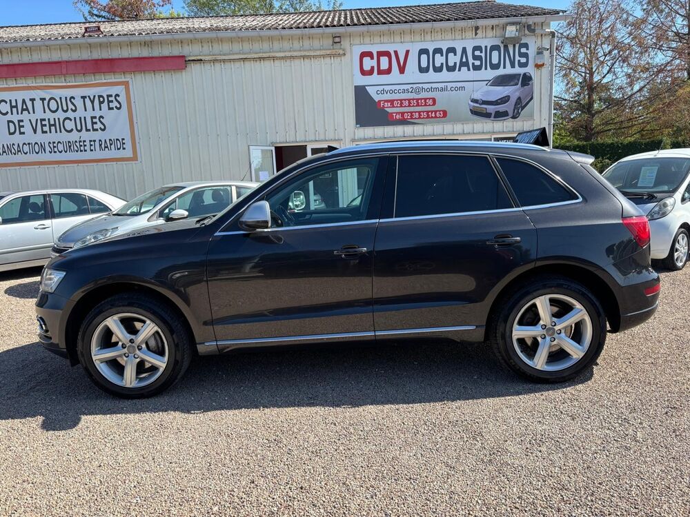 Q5 AUDI PHASE 2 3L TDI V6 QUATTRO S-Tronic7 245CV AVUS 2013 occasion 45500 POILLY-LEZ-GIEN