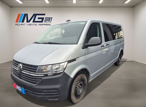 Volkswagen Transporter 2.0 TDI 110 COMBI LONG T6 - 9 PLS - TVA RECUP - GARANTIE 3M 2021 occasion Seysses 31600