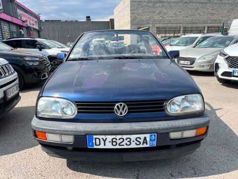 Golf III CABRIOLET 1.8 COAST D&Eacute;CAPOTABLE 1995 occasion 78310 Coigni&egrave;res