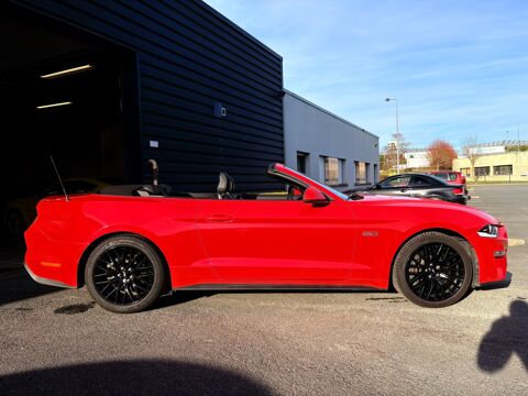 Mustang GT Cabriolet 450ch BVA10 / Malus INCLUS / 1e main 2018 occasion 51100 REIMS