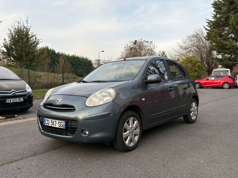 Nissan micra - IV 1.2 80 VISIA PACK - Gris fonc&eacut