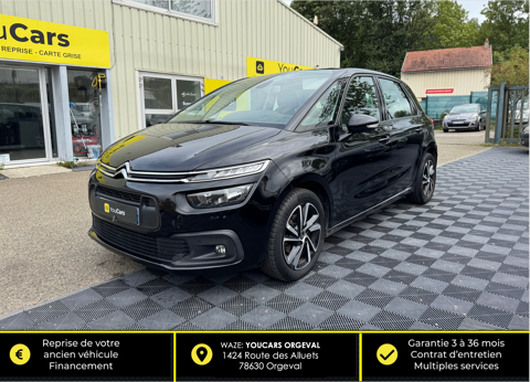 Citroën C4 Picasso 1.5 BlueHDi EAT8 S&S 130 cv Boîte auto - CLIMATISATION - RAD 2019 occasion Orgeval 78630