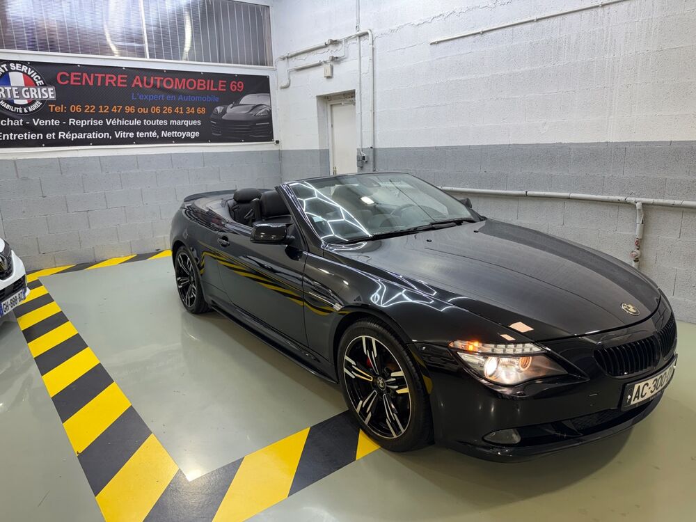 S&eacute;rie 6 E64 CABRIO PHASE 2 635d 3.0D - L6 BI-TURBO 285ch 2009 occasion 69800 SAINT-PRIEST