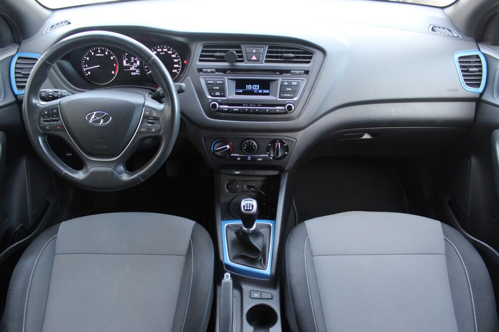 i20 1.2 84 ch INITIA + CLIMATISATION + BLUETOOTH 2016 occasion 34430 Saint-Jean-de-V&eacute;das