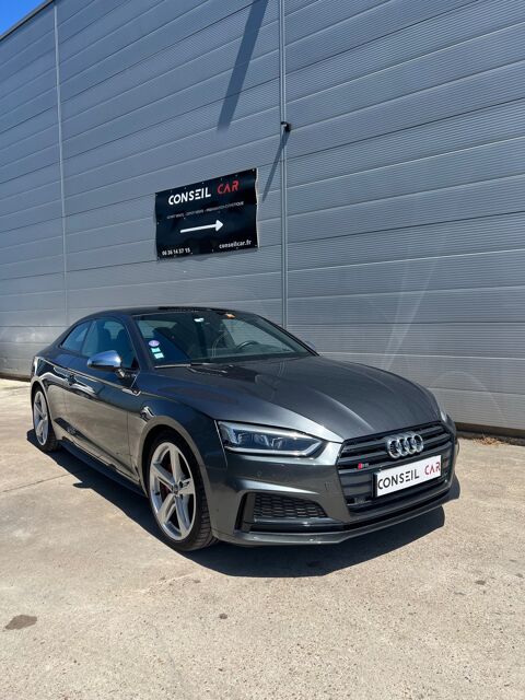 Audi S5 3.0TFSi-Quattro-BVA 8-toit ouvrant-Sieges-&eacute;lec-massant-chauf 2017 occasion P&eacute;rigny 94520