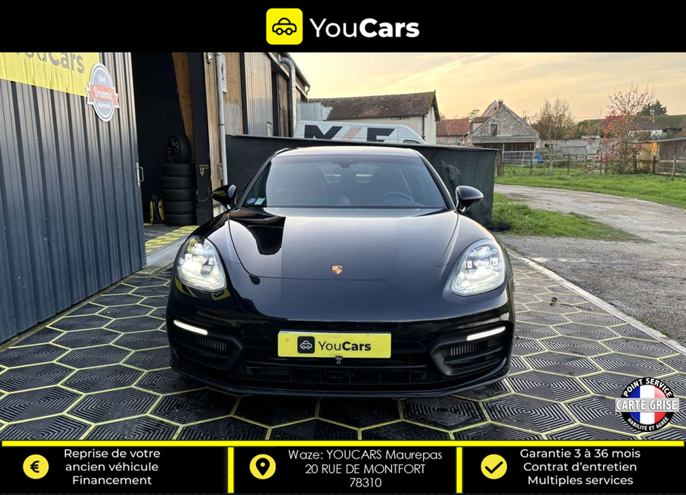 Panamera 4 E-Hybrid 2.9 Hybrid PDK8 462 cv Bo&icirc;te auto CAMERA DE RECU 2021 occasion 78310 MAUREPAS