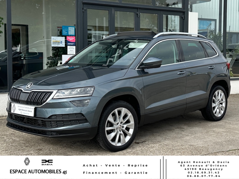 Skoda Karoq 1.5 TSI 150 ch Style DSG7 Toit ouvrant Cuir chauffant - Repr 2018 occasion Beaugency 45190
