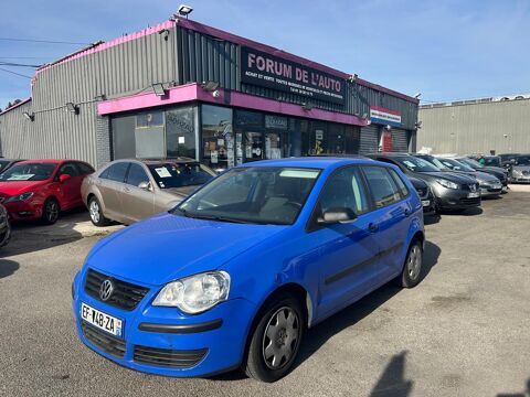 Volkswagen polo - IV (2) 1.2 60 UNITED 5P - Bleu M&eacut