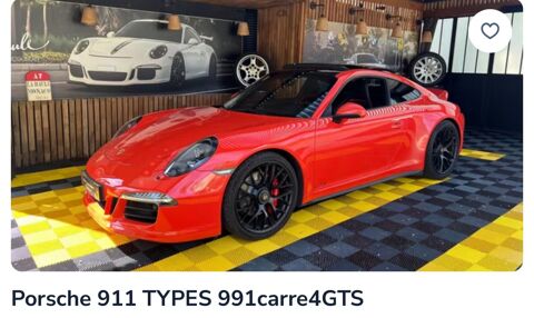 911 Type 991 gts config, exceptionnel 2015 occasion 44500 La Baule-Escoublac