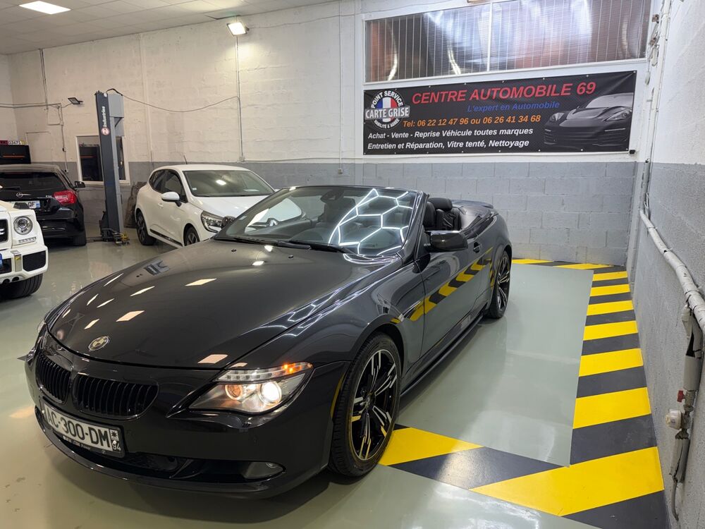 S&eacute;rie 6 E64 CABRIO PHASE 2 635d 3.0D - L6 BI-TURBO 285ch GARANTIE ET 2009 occasion 69800 SAINT-PRIEST