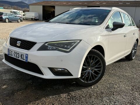 Seat Leon 2L TDI 150 CH / BOITE AUTO DS6 / CARPLAY & GPS / CONNECT / 2016 occasion Ambronay 01500