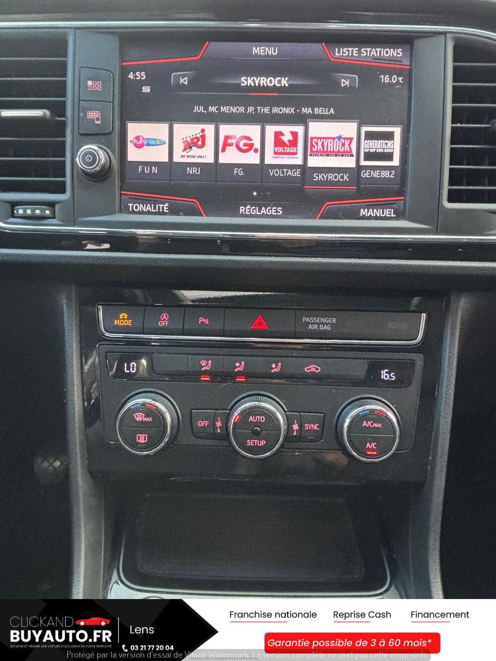 Leon 1.5TSI 150CV EDITION FR // TOIT OUVRANT / ANDROID CARPLAY / 2019 occasion 62440 Harnes