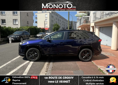 RAV 4 COLLECTION 2.5 VVT-i HYBRID 222ch AWD BO&Icirc;TE AUTO TOIT OUVRAN 2019 occasion 78360 MONTESSON