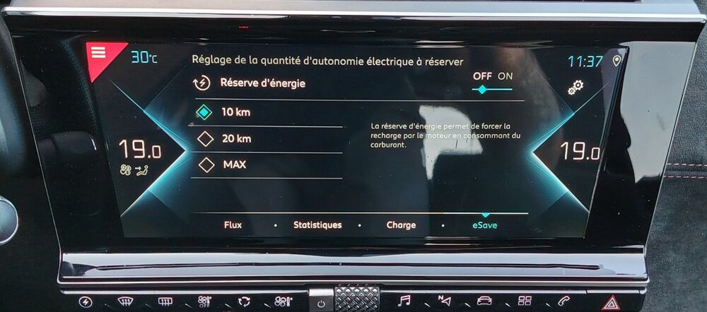 DS7 CROSSBACK 1.6 E-TENSE 225 Ch PERFORMANCE LINE / HYBRIDE 2022 occasion 34500 B&eacute;ziers