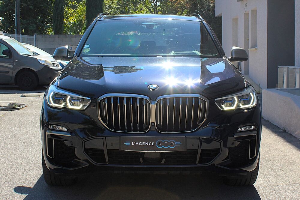X5 G05 M50d XDRIVE 3.0 d 400 ch STEPTRONIC 8 - CARBONSCHWARZ / 2019 occasion 34430 Saint-Jean-de-V&eacute;das