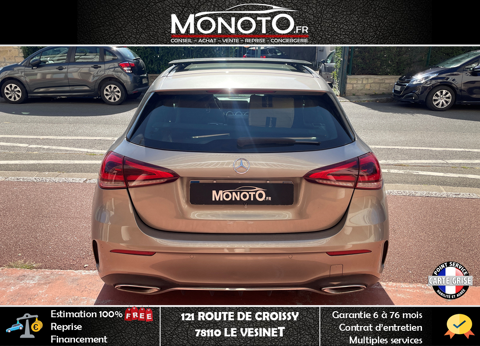 Classe A 180 d 116 cv AMG LINE - TOIT OUVRANT - CARPLAY - CAMERA - EC 2020 occasion 78360 MONTESSON