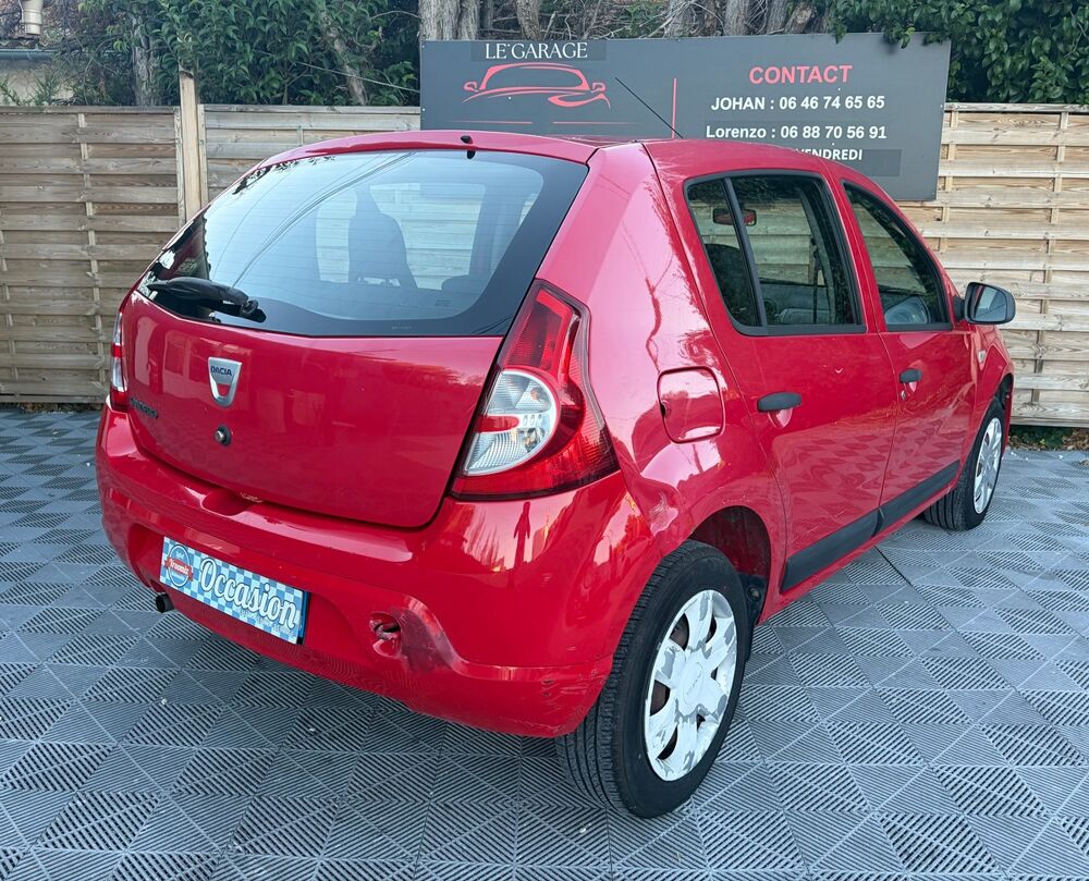 Sandero 1.4 MPI 75ch GPL Ambiance 2011 occasion 84300 Cavaillon
