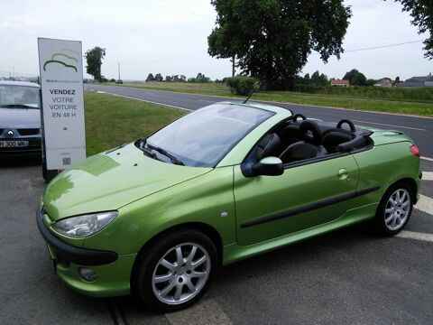 Peugeot 206 CC 2.0 i S16 136 CUIR - DISTRIBUTION FAITE - FACTURES 2002 occasion Osny 95520