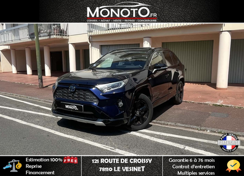 Toyota RAV 4 COLLECTION 2.5 VVT-i HYBRID 222ch AWD BO&Icirc;TE AUTO TOIT OUVRAN 2019 occasion Le V&eacute;sinet 78110