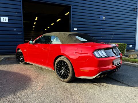 Mustang GT Cabriolet 450ch BVA10 / Malus INCLUS / 1e main 2018 occasion 51100 REIMS