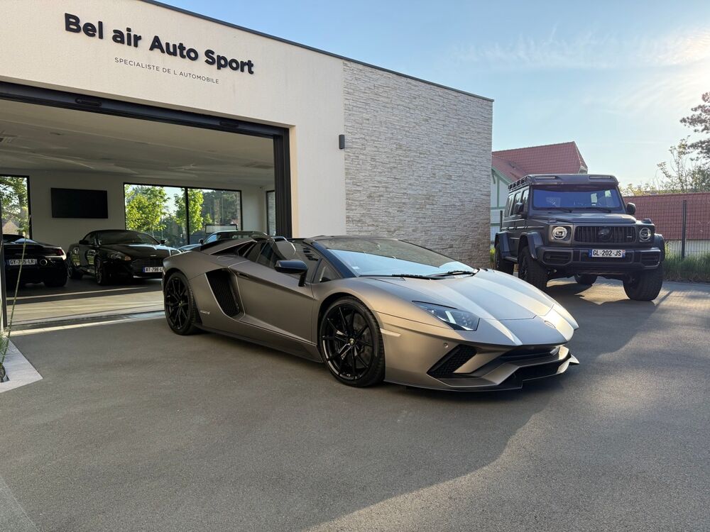 Aventador S ROADSTER 6.5L V12 / 741 CH / CARNET COMPLET / TVA / 34352 2018 occasion 62780 CUCQ