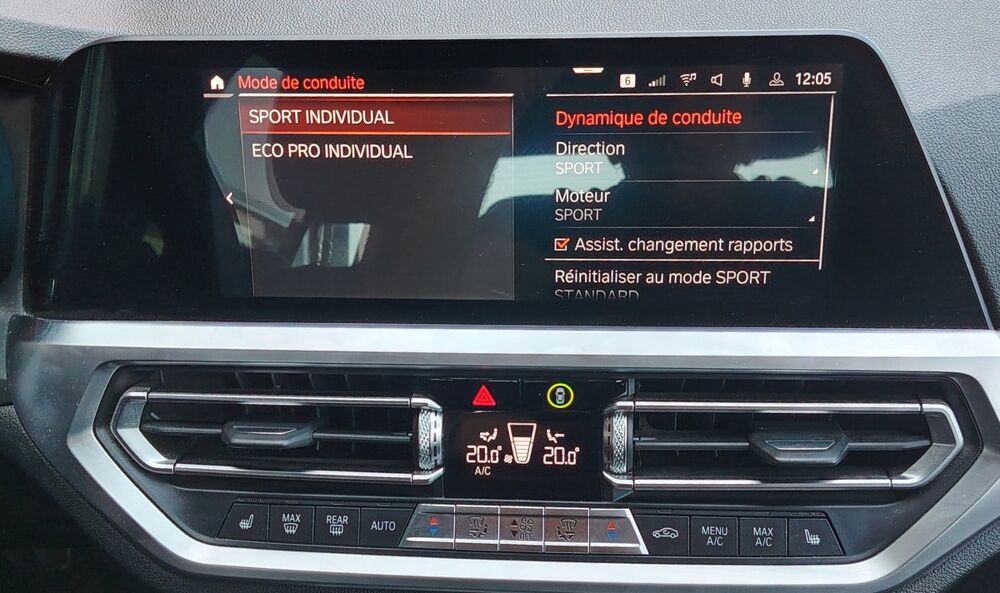 S&eacute;rie 3 (G20) 318D 2.0 150 M SPORT / CAR PLAY / TOIT OUVRANT / SIEGE 2020 occasion 34500 B&eacute;ziers