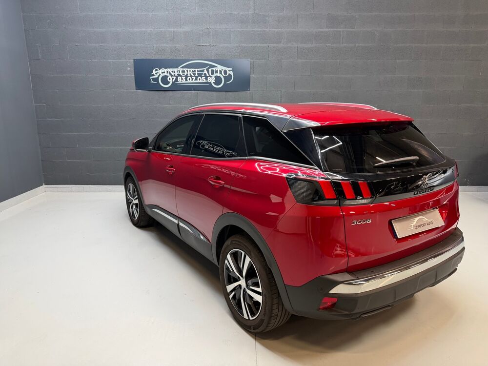 3008 II 1.5 HDi EAT8 130 cv Bo&icirc;te auto ALLURE PACK 2018 occasion 69740 Genas