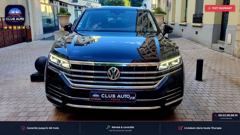 Touareg VOLKSWAGEN TOUAREG CARAT 3.0 TDi 286 4MOTION TIPTRONIC BVA 2018 occasion 94140 Alfortville
