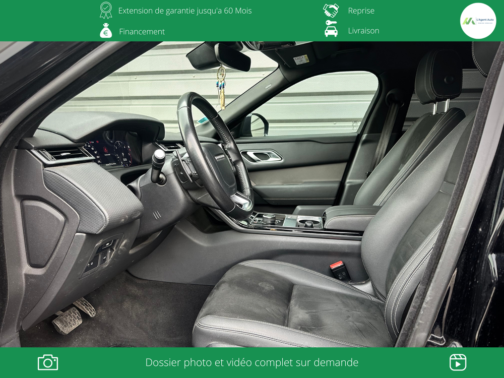 Range rover velar 2.0 D180 2020 occasion 34140 M&egrave;ze