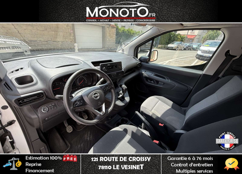 Combo VU Cargo L1H1 1.6 CDTI 99cv CLIMATISATION - LIMITEUR DE VITESSE 2020 occasion 78360 MONTESSON