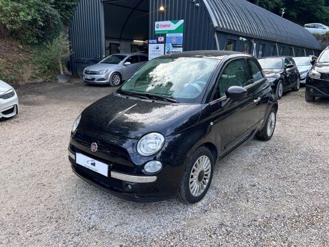 Fiat 500 - 1.2 i 69cv BVA Lounge - Noir