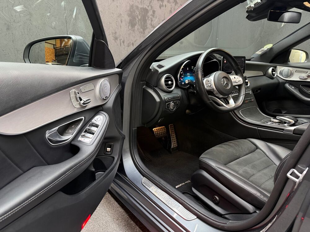 Classe C 220d 9G-TRONIC 194ch AMG Line - 1&deg;MAIN/TO/BURMESTER/CARPLAY/ 2019 occasion 45560 Saint-Denis-en-Val