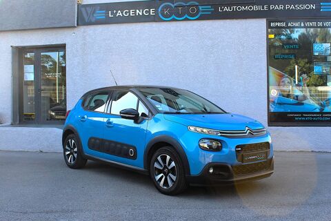 C3 III 1.2 VTi 82 ch SHINE - DISTRIBUTION FAITE + CARPLAY / CLI 2017 occasion 34430 Saint-Jean-de-V&eacute;das