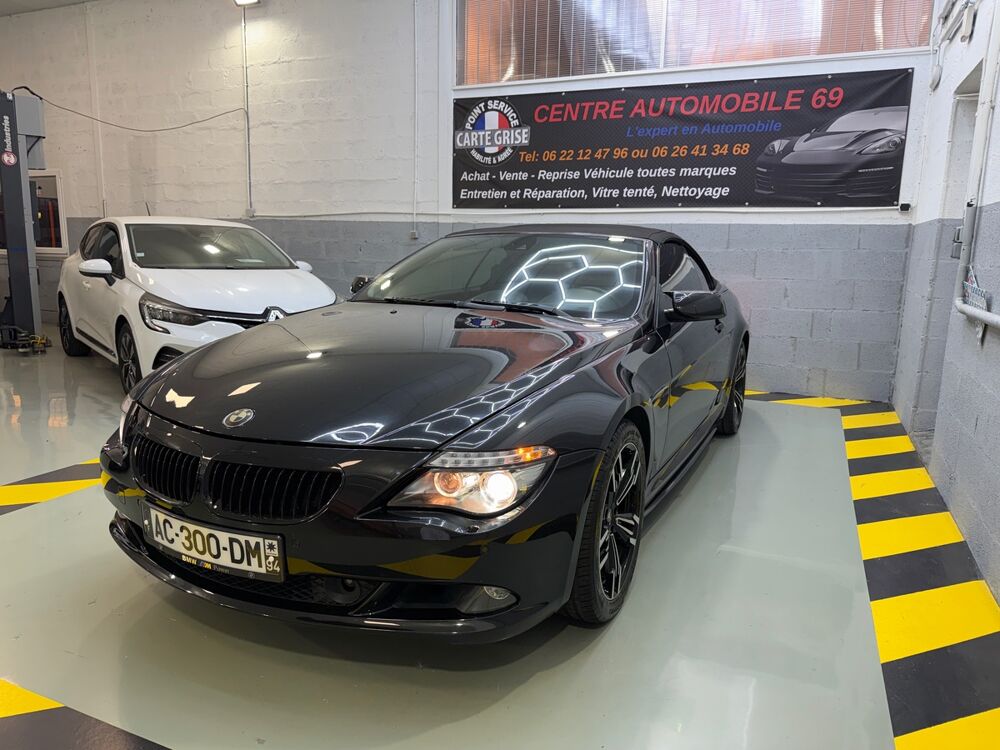 S&eacute;rie 6 E64 CABRIO PHASE 2 635d 3.0D - L6 BI-TURBO 285ch GARANTIE ET 2009 occasion 69800 SAINT-PRIEST