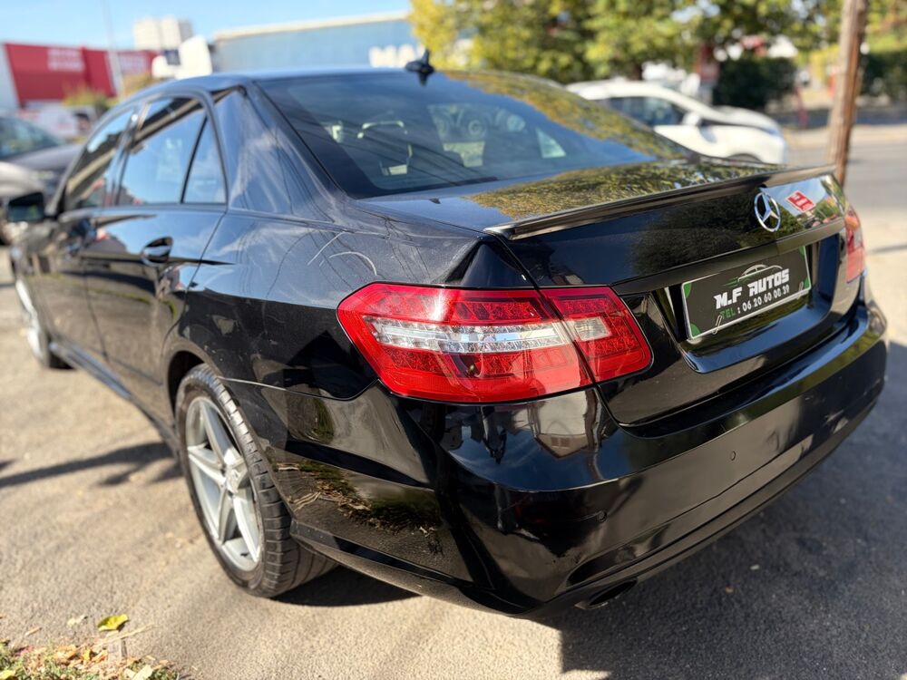 Classe E 250 CDI BOITE AUTO CUIR GPS RADARS BLUETOOTH R&Eacute;GULATEUR 2010 occasion 95100 ARGENTEUIL