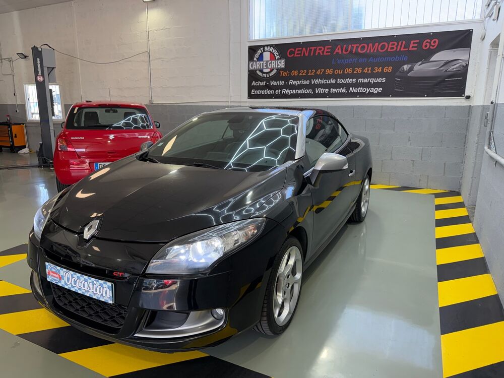 M&eacute;gane GT Phase 2 Cabriolet 2.0 160ch, GARANTIE CT Mois de 6 Mois 2011 occasion 69800 SAINT-PRIEST