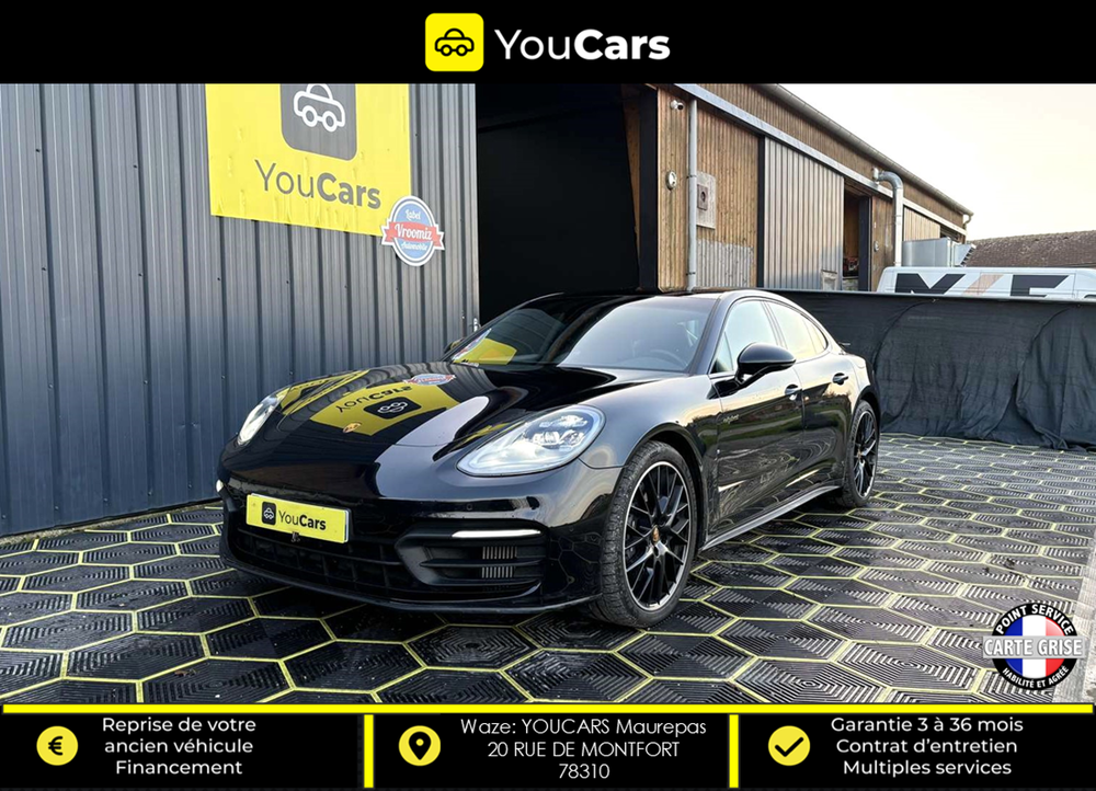 Panamera 4 E-Hybrid 2.9 Hybrid PDK8 462 cv Bo&icirc;te auto CAMERA DE RECU 2021 occasion 78310 MAUREPAS