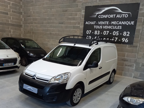 Citro&euml;n Berlingo Phase 2 L1 1.6 Blue HDi 100 CV CLUB avec T.V.A 2017 occasion Genas 69740
