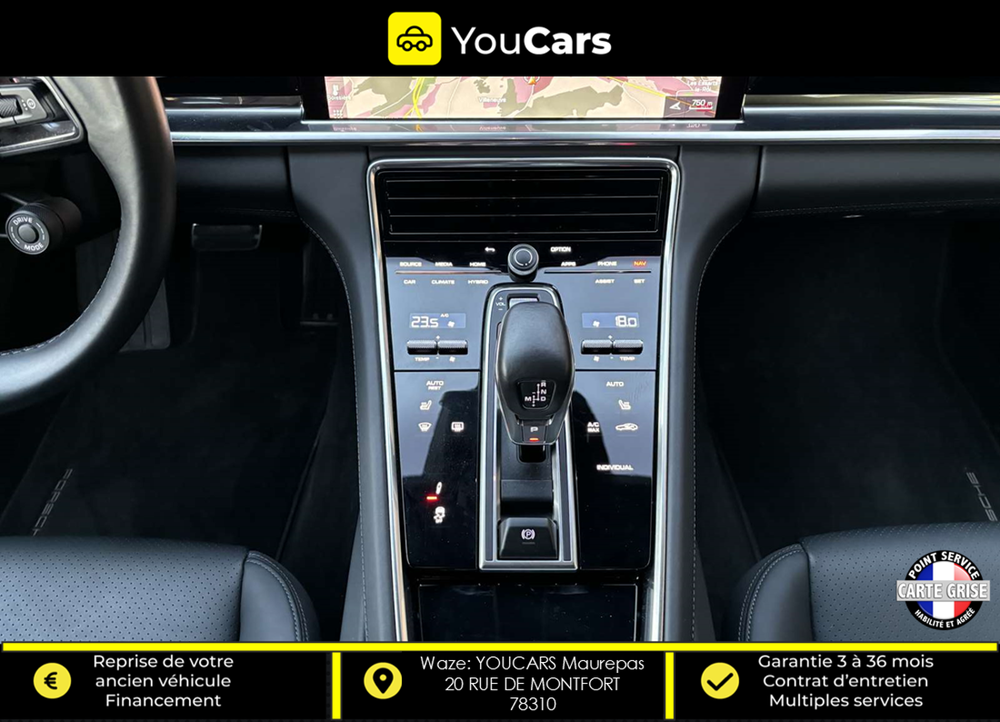 Panamera 4 E-Hybrid 2.9 Hybrid PDK8 462 cv Bo&icirc;te auto CAMERA DE RECU 2021 occasion 78310 MAUREPAS