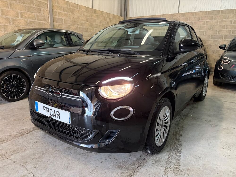 500 e c CABRIOLET 118cv PACK CONF 42KWH / CAMERA RADARS 360&deg; 2023 occasion 91480 Varennes-Jarcy