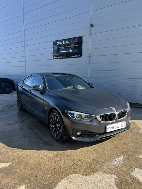 BMW S&eacute;rie 4 418D Gran Coup&eacute; 140ch BVA8 -Covering mat-entretiens BMW jus 2017 occasion P&eacute;rigny 94520
