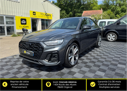 Audi SQ5 3.0 V6 TDI 341 CV QUATTRO CAMERA 360° - PACK CARBON - SIEGES 2022 occasion Orgeval 78630