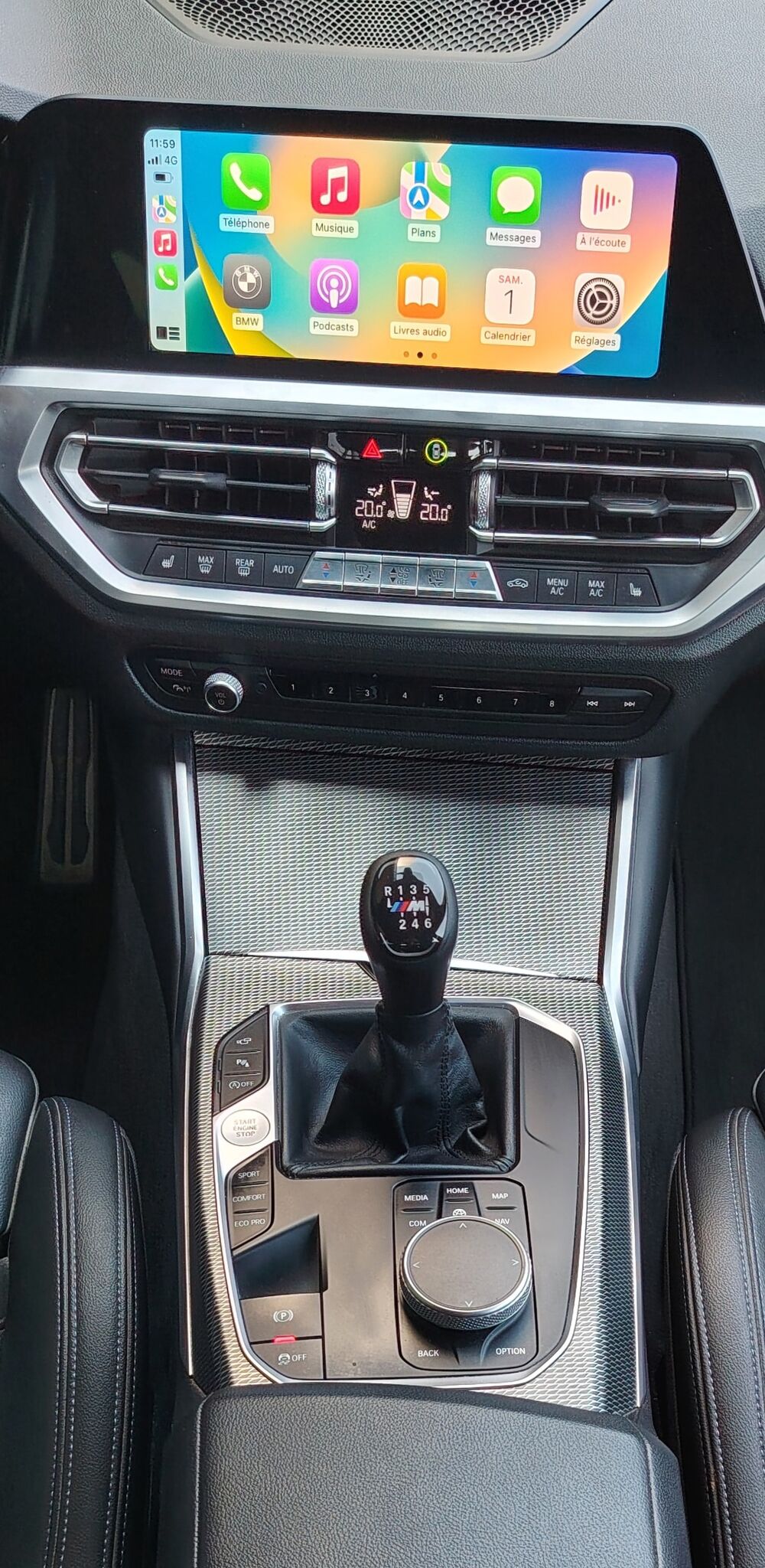 S&eacute;rie 3 (G20) 318D 2.0 150 M SPORT / CAR PLAY / TOIT OUVRANT / SIEGE 2020 occasion 34500 B&eacute;ziers